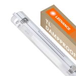 Ledvance LED Waterdichte Montagebalk Vochtbestendig Behuizing Performance | Geschikt Voor 2x150cm LED Buis