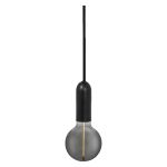 Osram LED Vintage 1906 Pendel Rond Zwart | Geschikt voor E27