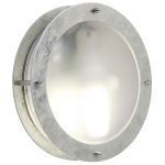 Nordlux Malte Wandlamp Verzinkt Staal Grijs | 240mm - IP54 - Geschikt voor E27