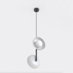 Emibig Hanglamp Vanila Staal Grijs | Geschikt voor 2x G9 - Max 8W