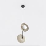 Emibig Hanglamp Vanila Staal Bruin | Geschikt voor 2x G9 - Max 8W