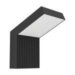 Eglo Wandlamp Grottazzolina Aluminium Zwart 10W 1280lm - 830 Warm Wit | IP65