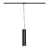 SLV Railverlichting Hanglamp Spot Enola B 1-Fase Aluminium Zwart | Geschikt voor 1x GU10 