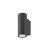 SLV Helia Pro S Wandlamp Aluminium Antraciet 6W 700lm - 827 Zeer Warm Wit | Buitenverlichting - IP65