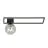 Emibig Plafondlamp Imago Staal Zwart | Geschikt voor 1x E14 - Max 10W