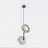 Emibig Hanglamp Vanila Staal Bruin | Geschikt voor 2x G9 - Max 8W