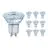 Voordeelpak 10x Ledvance Performance LED Spot Reflector GU10 PAR16 4.5W 350lm 36D - 940 Koel Wit | Beste Kleurweergave - Dimbaar - Vervangt 50W