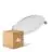Voordeelpak 4x Ledvance LED Downlight Slim Rond DN155 12W 1020lm 120D - 840 Koel Wit | 169mm 