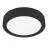 Eglo Plafondlamp Badkamerverlichting Fueva 6 Kunststof Zwart 7.5W 1000lm - 827-840-865 CCT