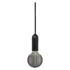 Osram LED Vintage 1906 Pendel Rond Zwart | Geschikt voor E27