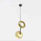 Emibig Hanglamp Vanila Staal Goud | Geschikt voor 2x G9 - Max 8W