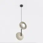 Emibig Hanglamp Vanila Staal Bruin | Geschikt voor 2x G9 - Max 8W