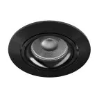 Noxion Inbouw Spot Vision MR16 Kantelbaar Zwart | 82mm - Zaagmaat 69mm - IP20 - incl. GU10 Fitting 
