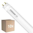 Voordeelpak 10x Osram LED Buis T8 SubstiTUBE Value (HF) Standard Output 8W 800lm - 840 Koel Wit | 60cm - Vervangt 18W