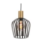 Eglo Hanglamp Empoli Staal Zwart | IP20 - Geschikt voor 1x E27 