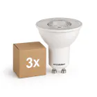 Voordeelpak 3x Sylvania RefLED ES50 LED Spot GU10 PAR16 345lm 36D - 830 Warm Wit | Vervangt 35W